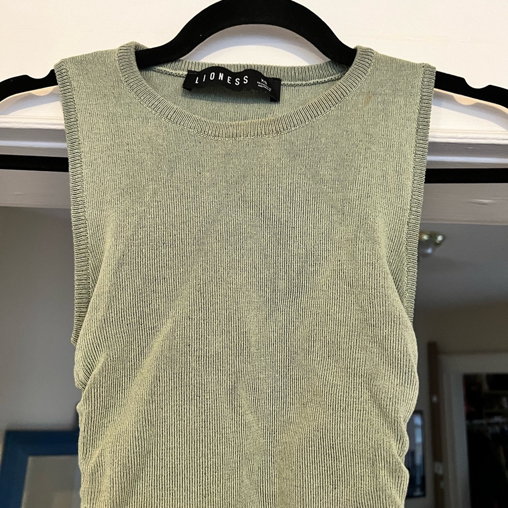 princess polly, lioness dress. Military minds mini dress. Size extra small.